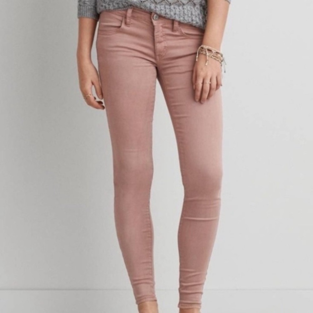 American Eagle Rose High-Waisted Jegging (brand new with tags)